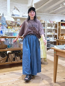 「アイテム（財布）」を使った、haru.さん（レディース・160cm）の夏コーディネート