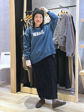 haru.さん(レディース・160cm)の冬コーディネート