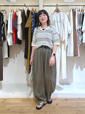 「アイテム（リング）」を使った、haru.さん（レディース・160cm・30代）の夏コーディネート