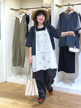 「アイテム（アクセサリー）」を使った、haru.さん（レディース・160cm・30代）の秋コーディネート
