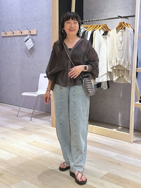 haru.さん(レディース・160cm)の夏コーディネート