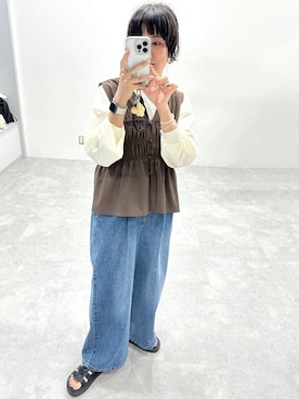 「アイテム（リング）」を使った、haru.さん（レディース・160cm・30代）の夏コーディネート