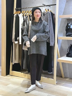 「アイテム（パンプス）」を使った、haru.さん（レディース・160cm・30代）の冬コーディネート