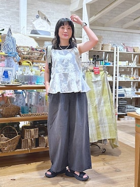 「アイテム（リング）」を使った、haru.さん（レディース・160cm・30代）の夏コーディネート