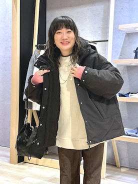 haru.さん（レディース・160cm）の冬コーディネート