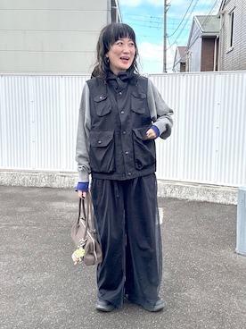 「アイテム（ピアス（両耳用））」を使った、haru.さん（レディース・160cm・30代）の秋コーディネート