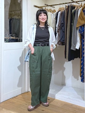 「アイテム（リング）」を使った、haru.さん（レディース・160cm・30代）の夏コーディネート