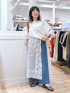 「アイテム（リング）」を使った、haru.さん（レディース・160cm・30代）の夏コーディネート