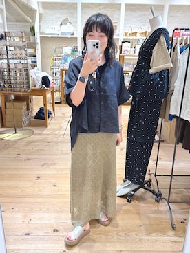 「アイテム（リング）」を使った、haru.さん（レディース・160cm・30代）の夏コーディネート