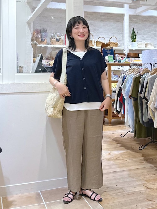 【Max Mara Studio】[SATIRA] ピュア リネン ストレート パンツ MAXMARA ZINNIA スキューバ ジャージー フレア パンツ (Max Mara
