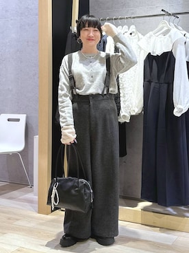 haru.さん（レディース・160cm）の冬コーディネート