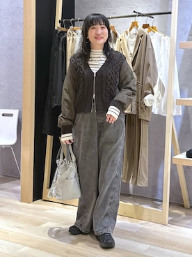 haru.さん（レディース・160cm）の冬コーディネート