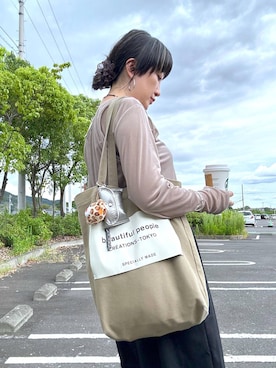 「アイテム（インナーウェア/肌着）」を使った、haru.さん（レディース・160cm）の秋コーディネート