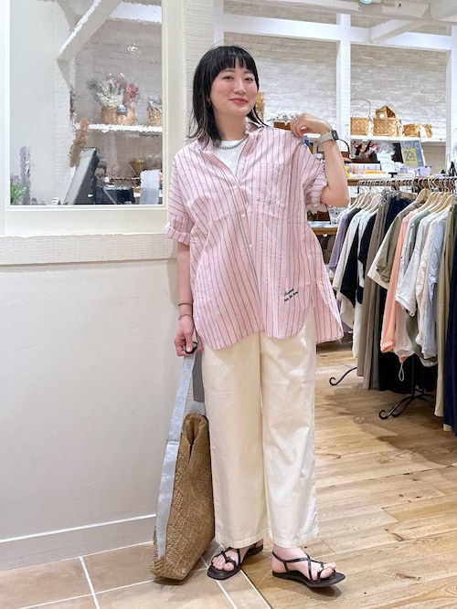 【イージーケア・接触冷感】軽らくストレートチノパンツ