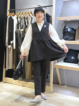 haru.さん（レディース・160cm）の冬コーディネート