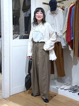 「アイテム（リング）」を使った、haru.さん（レディース・160cm・30代）の秋コーディネート
