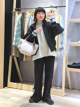 haru.さん(レディース・160cm)の冬コーディネート