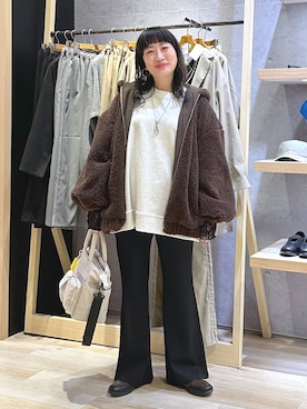 haru.さん（レディース・160cm）の冬コーディネート