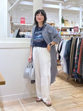 「アイテム（リング）」を使った、haru.さん（レディース・160cm・30代）の夏コーディネート