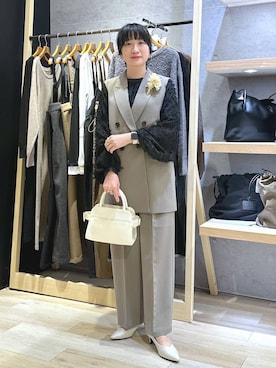 「アイテム（パンプス）」を使った、haru.さん（レディース・160cm・30代）の冬コーディネート