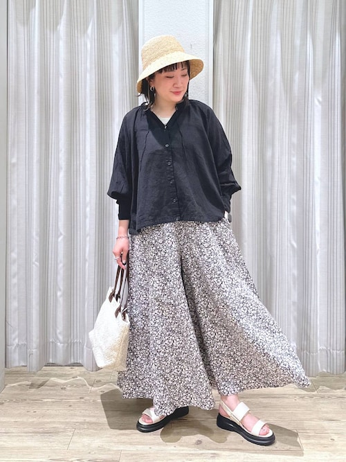 セール】快適！夏のお手入れらくらくサーキュラースカーチョ