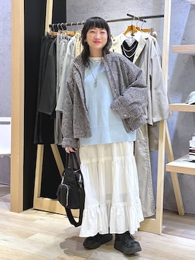 haru.さん（レディース・160cm）の冬コーディネート