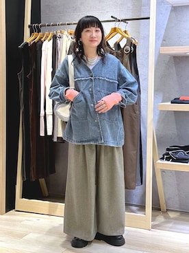 haru.さん（レディース・160cm）の冬コーディネート