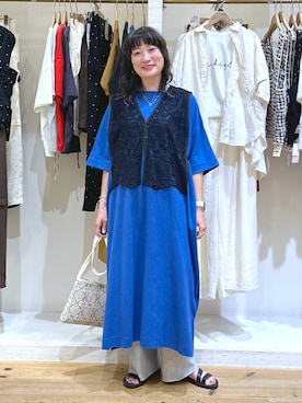 「アイテム（ピアス（両耳用））」を使った、haru.さん（レディース・160cm・30代）の夏コーディネート