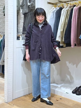 「アイテム（その他シューズ）」を使った、haru.さん（レディース・160cm・30代）の秋コーディネート