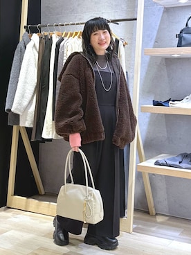 haru.さん(レディース・160cm)の冬コーディネート