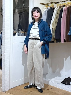 「アイテム（その他シューズ）」を使った、haru.さん（レディース・160cm・30代）の秋コーディネート