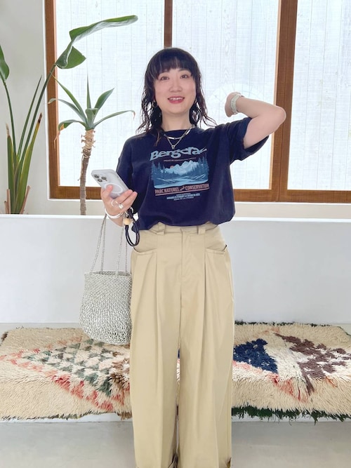 セール】【daily CLIP】タックワイドパンツ（その他パンツ