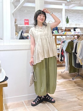 「アイテム（リング）」を使った、haru.さん（レディース・160cm・30代）の夏コーディネート