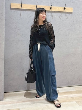 「bijorie（ビジュリィ）のアイテム」を使った、haru.さん（レディース・160cm）の夏コーディネート
