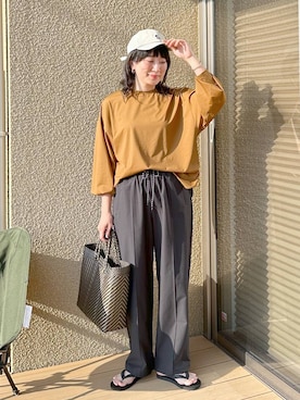 「アイテム（ピアス（両耳用））」を使った、haru.さん（レディース・160cm・30代）の夏コーディネート
