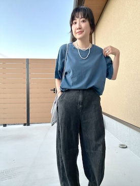「アイテム（ピアス（両耳用））」を使った、haru.さん（レディース・160cm・30代）の夏コーディネート