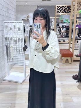 「LEPSIM（レプシィム）のスニーカーローファー　1042668（ローファー、ブラック系）」を使った、haru.さん（レディース・160cm）の秋コーディネート