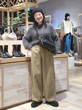 「シンプルコーデ」｜haru.さん（レディース・160cm・30代）の冬コーディネート