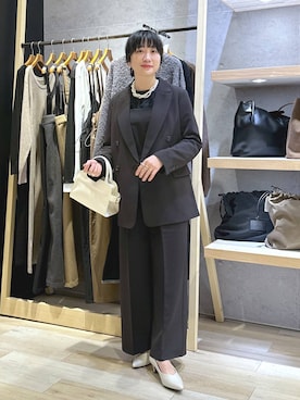 「アイテム（パンプス）」を使った、haru.さん（レディース・160cm・30代）の冬コーディネート