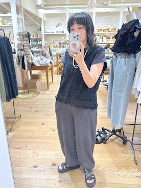 「アイテム（リング）」を使った、haru.さん（レディース・160cm・30代）の夏コーディネート
