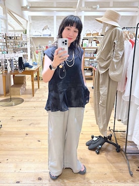 「アイテム（リング）」を使った、haru.さん（レディース・160cm・30代）の夏コーディネート