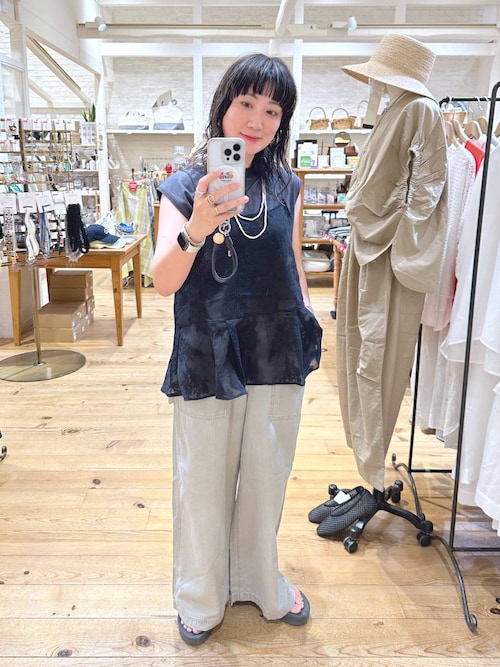 【汗染み防止】ベーシックノースリーブプルオーバー