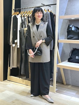 「アイテム（パンプス）」を使った、haru.さん（レディース・160cm・30代）の冬コーディネート