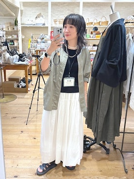 「アイテム（リング）」を使った、haru.さん（レディース・160cm・30代）の夏コーディネート