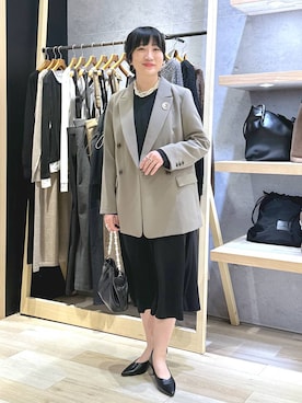 haru.さん（レディース・160cm）の冬コーディネート