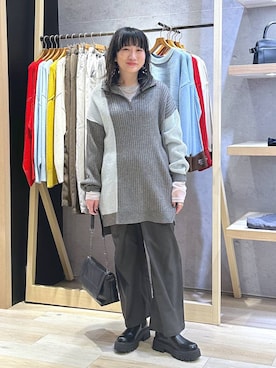 haru.さん（レディース・160cm）の冬コーディネート