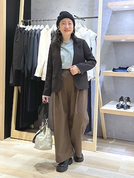 haru.さん(レディース・160cm)の冬コーディネート
