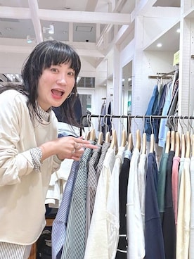 「アイテム（ベスト）」を使った、haru.さん（レディース・160cm・30代）の秋コーディネート