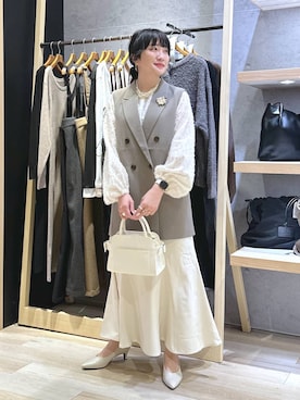 「アイテム（パンプス）」を使った、haru.さん（レディース・160cm・30代）の冬コーディネート