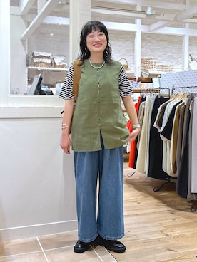 「アイテム（リング）」を使った、haru.さん（レディース・160cm・30代）の夏コーディネート